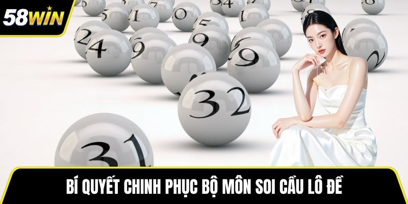 Bí quyết chinh phục bộ môn soi cầu lô đề